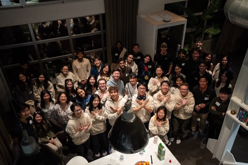 Full crew gathering