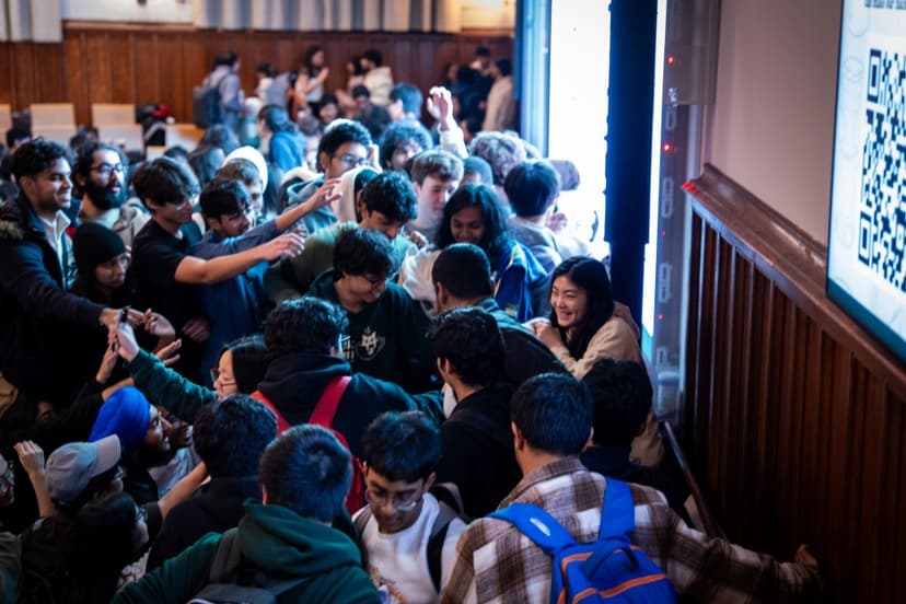 HackPrinceton F25 crowd