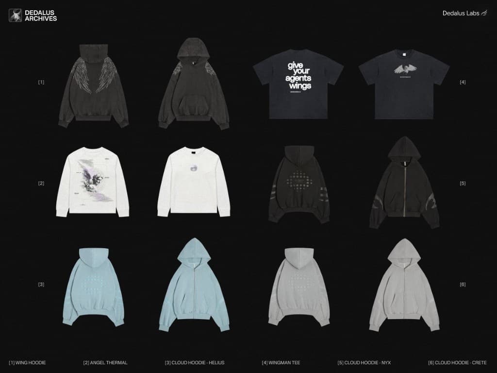 Dedalus Archives merch poster