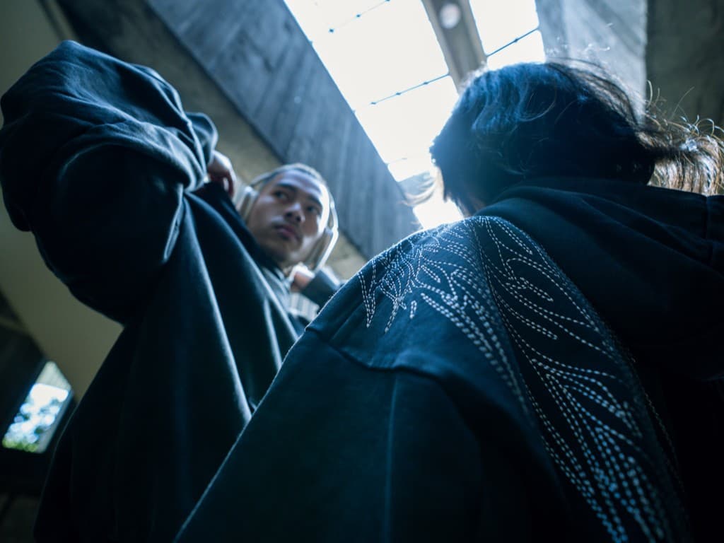 Wing hoodie duo lookbook