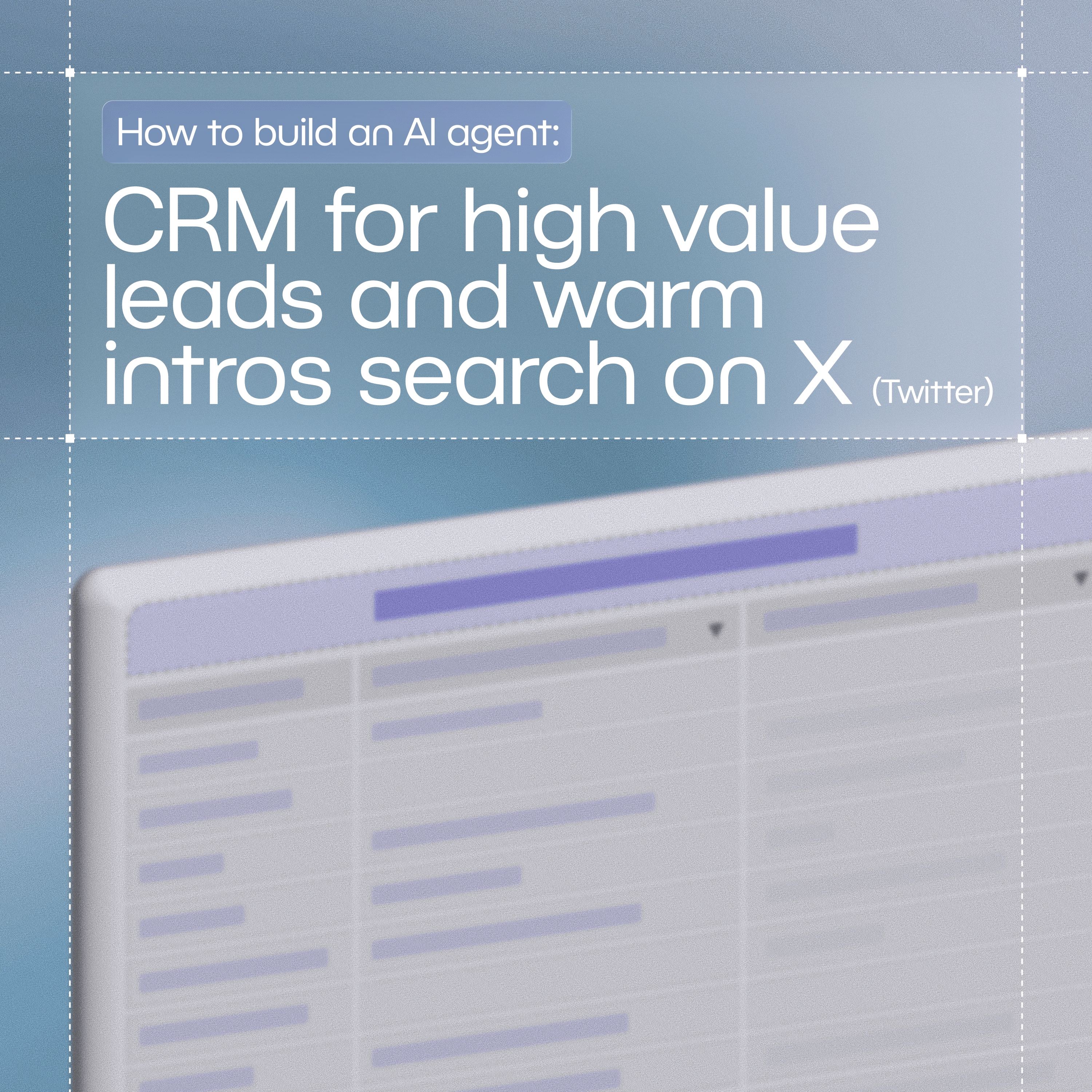 CRM Agent Blog illustration