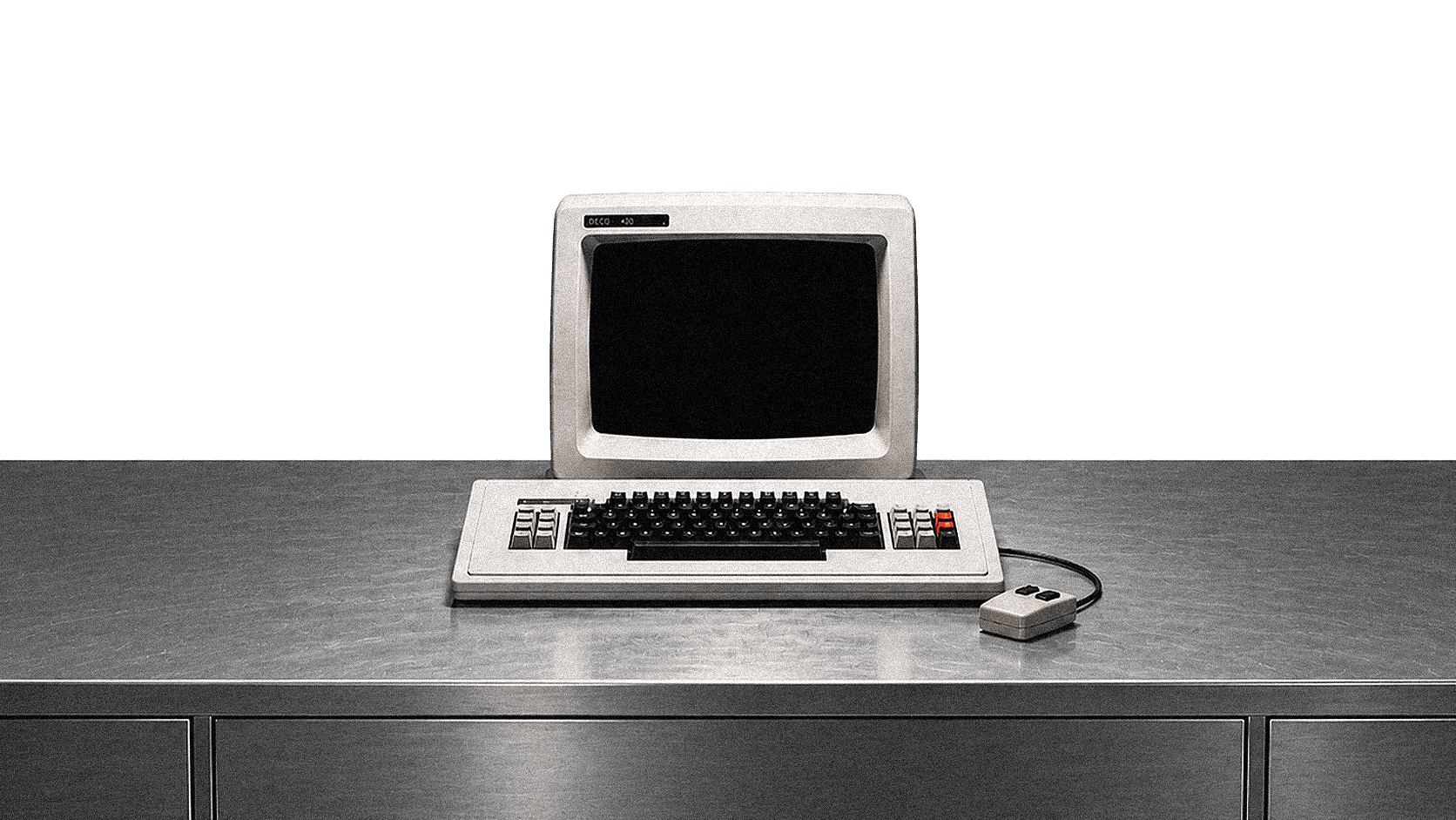 vintage CRT terminal
