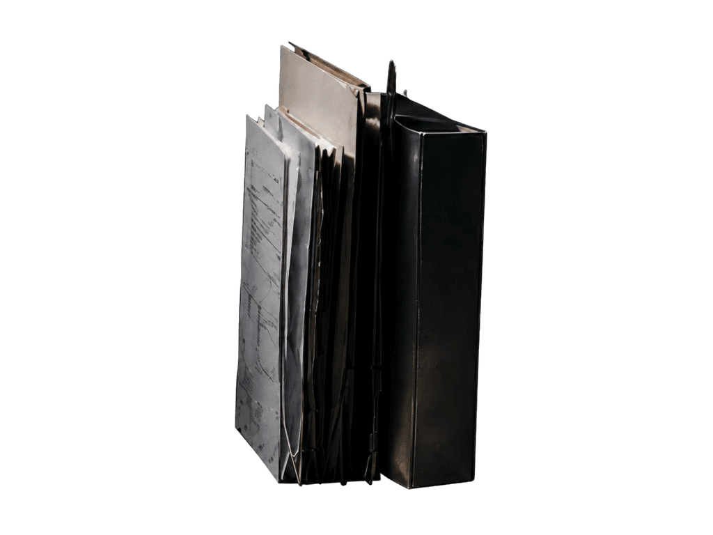 upright file folder