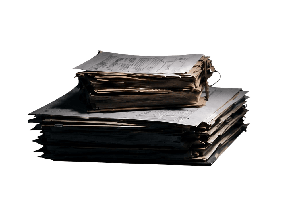 stack of paperwork